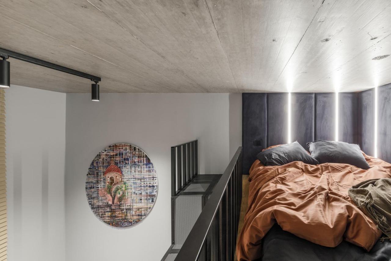 Ivis House Modern Apartment In Vilnius Old Town With Balcony Ngoại thất bức ảnh