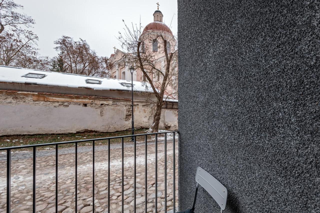 Ivis House Modern Apartment In Vilnius Old Town With Balcony Ngoại thất bức ảnh