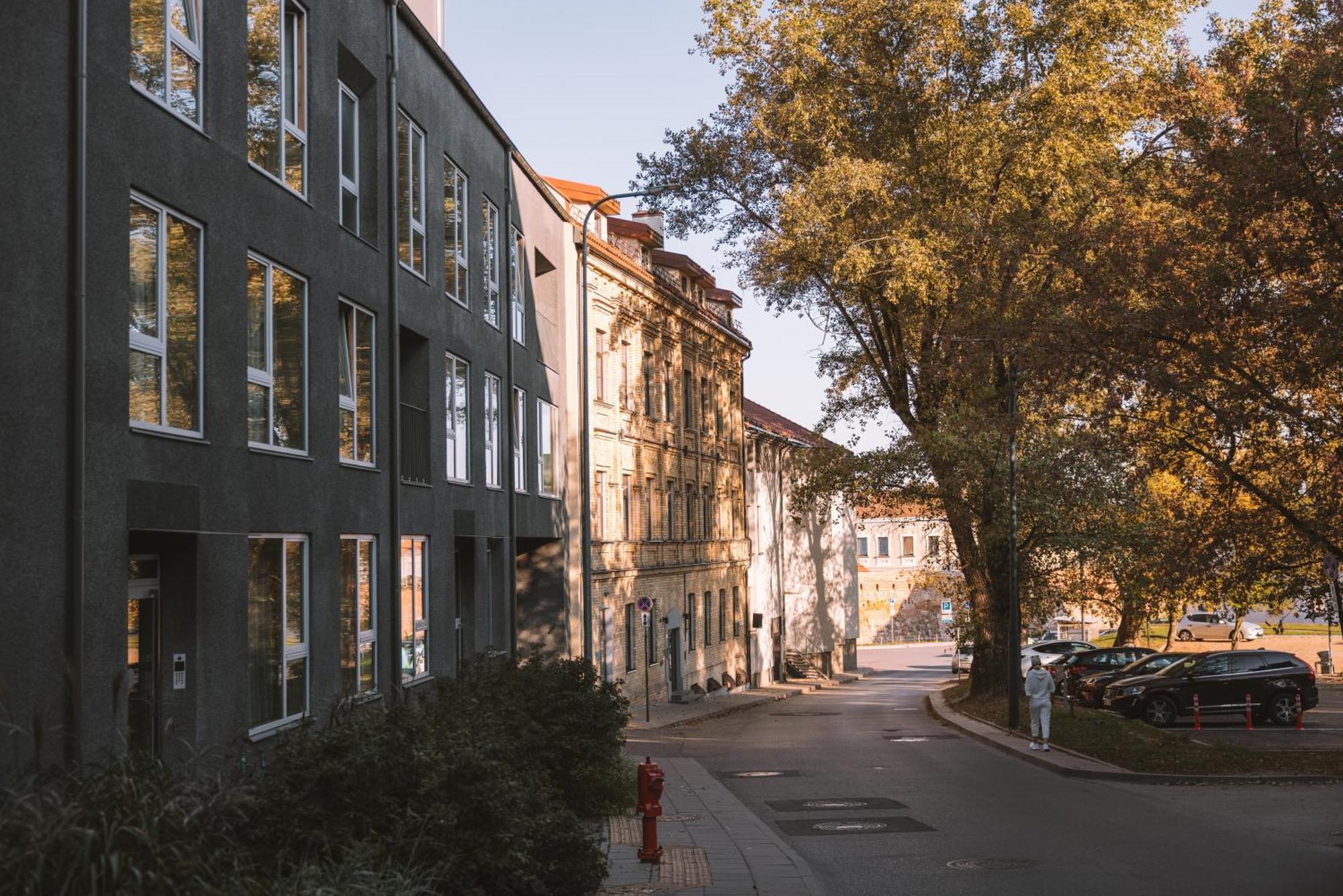 Ivis House Modern Apartment In Vilnius Old Town With Balcony Ngoại thất bức ảnh